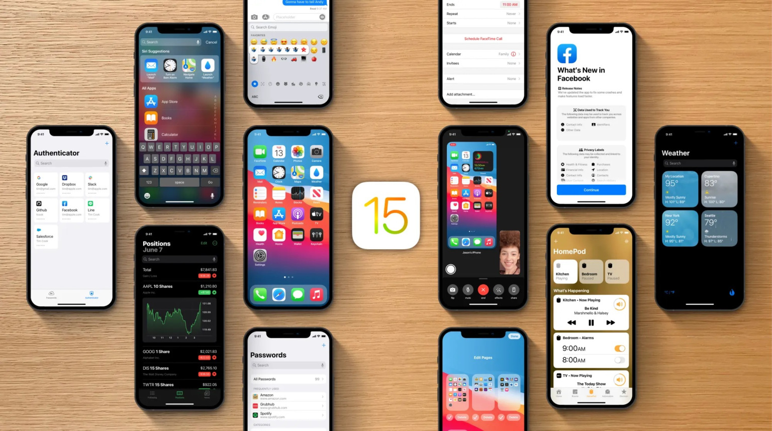 iOS 15 của Iphone